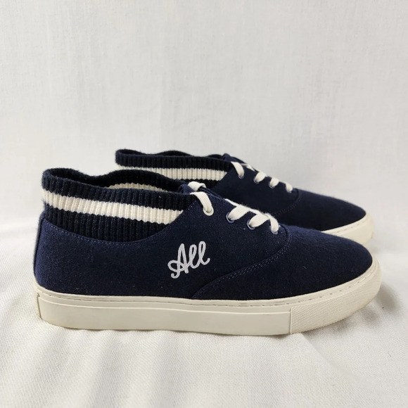 Tory Sport All Love Lace Up Navy Blue Sneakers - Picture 3 of 13